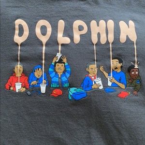 Pink Dolphin Tee